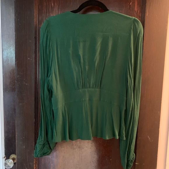 Wilfred green prairie blouse - Picture 8 of 8